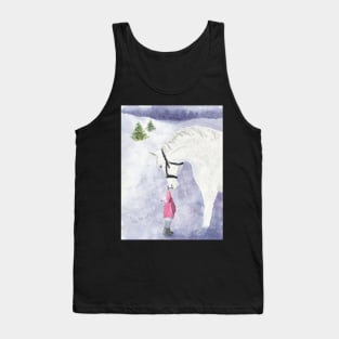 Zach Meets His Match Watercolor Tank Top